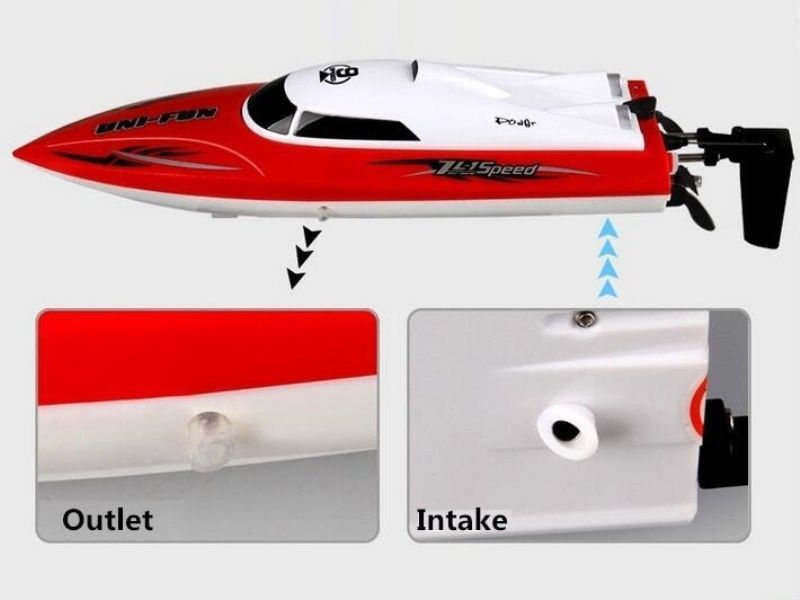 Р/У катер Huan Qi HQ960 2.4G RTR + акб и ЗУ