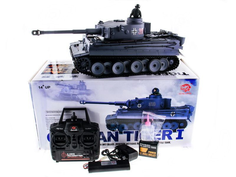 P/У танк Heng Long 1/16 Tiger 1 (Германия) 2.4G RTR
