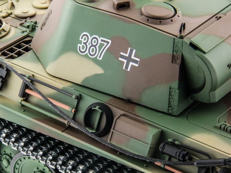 Р/У танк Heng Long 1/16 Panther Пантера type G (Германия), 2.4G RTR PRO