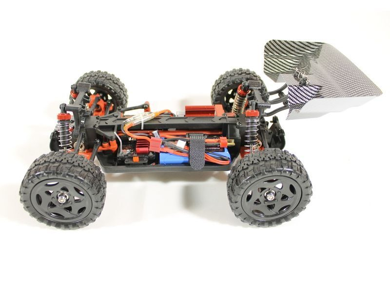 Радиоуправляемая багги Remo Hobby Dingo UPGRADE (зеленая) 4WD 2.4G 1/16 RTR