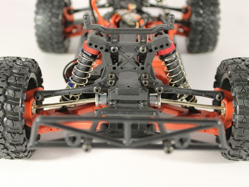 Радиоуправляемый шорт-корс Remo Hobby Rocket UPGRADE V2.0 (красный) 4WD 2.4G 1/16 RTR
