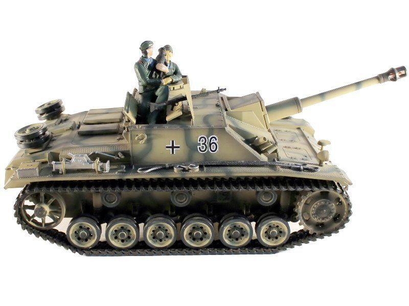 Р/У танк Taigen 1/16 SturmgeschutzIIIausf.gsd.kfz. (Германия) (для ИК танкового боя) 2.4G RTR