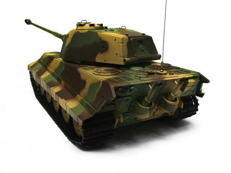 Радиоуправляемый танк Heng Long King Tiger (башня Henschel) Original V6.0 2.4G 1/16 RTR