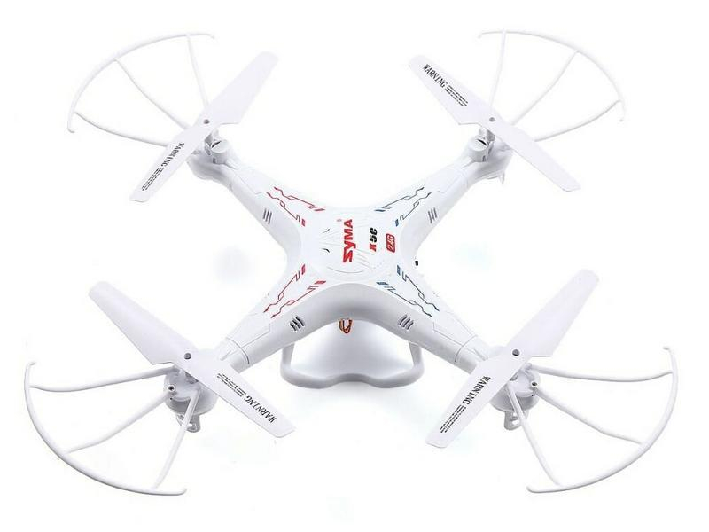Р/У квадрокоптер Syma X5C 4Gb 2.4G RTF с видеокамерой