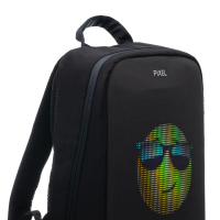 Рюкзак с дисплеем Pixel PLUS 2.0 - Black Moon (чёрный)