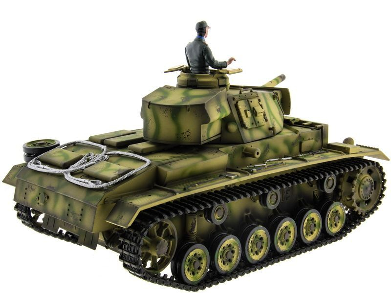 Р/У танк Taigen 1/16 Panzerkampfwagen III (Германия) PRO 2.4G RTR