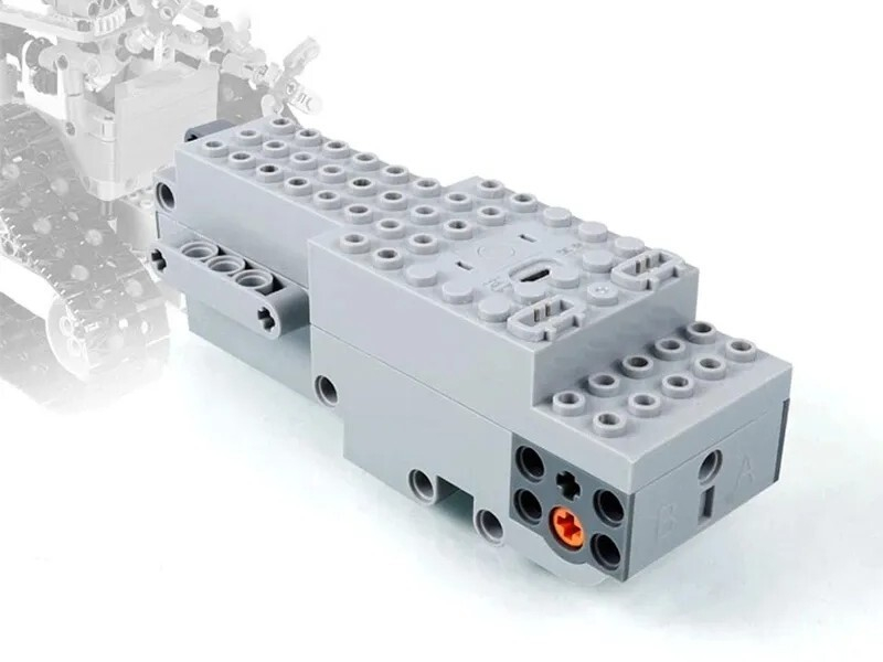 Радиоуправляемый конструктор RCM умный робот, желтый (395 деталей)