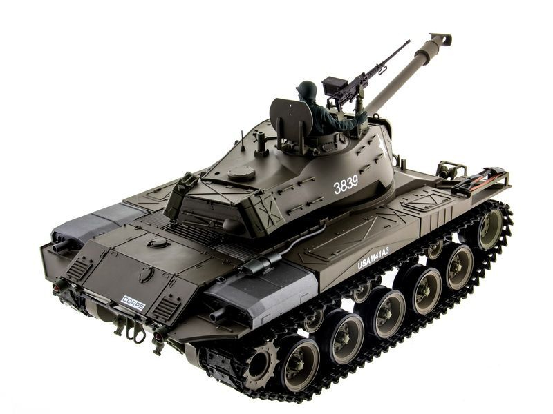 Р/У танк Heng Long 1/16 Walker Bulldog - M41A3 Бульдог 2.4G RTR