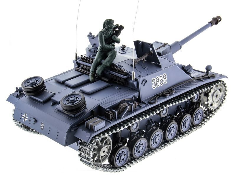 Р/У танк Heng Long 1/16 Sturmgeschutz III (Германия) 2.4G RTR