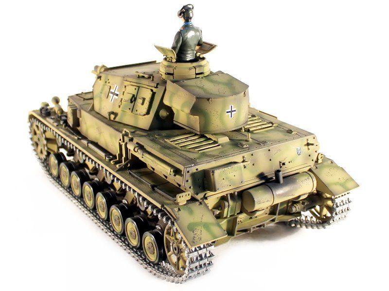 Р/У танк Taigen 1/16 Dak PZ.Kpfw. IV Ausf. F-1 (Германия) HC 2.4G RTR