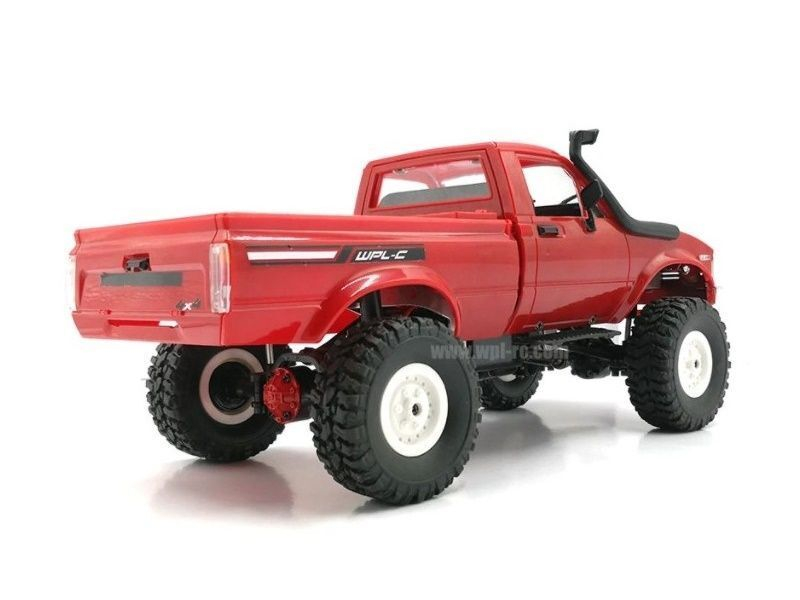 Радиоуправляемая машина WPL пикап Hilux (красная) 4WD 2.4G 1/16 KIT