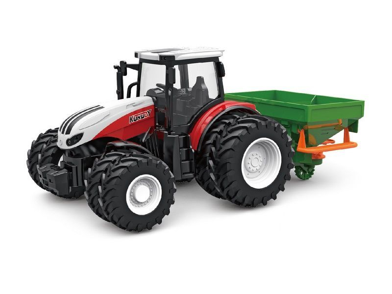 Р/У фермерский трактор Korody с поливалкой, двойные колеса 1/24 2.4G 6CH RTR
