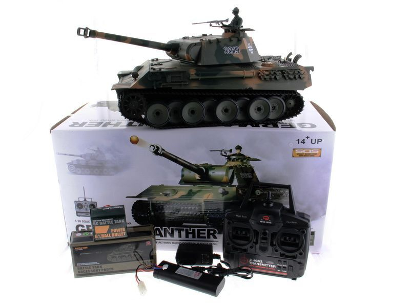 P/У танк Heng Long 1/16 Panther (Германия) 2.4G RTR