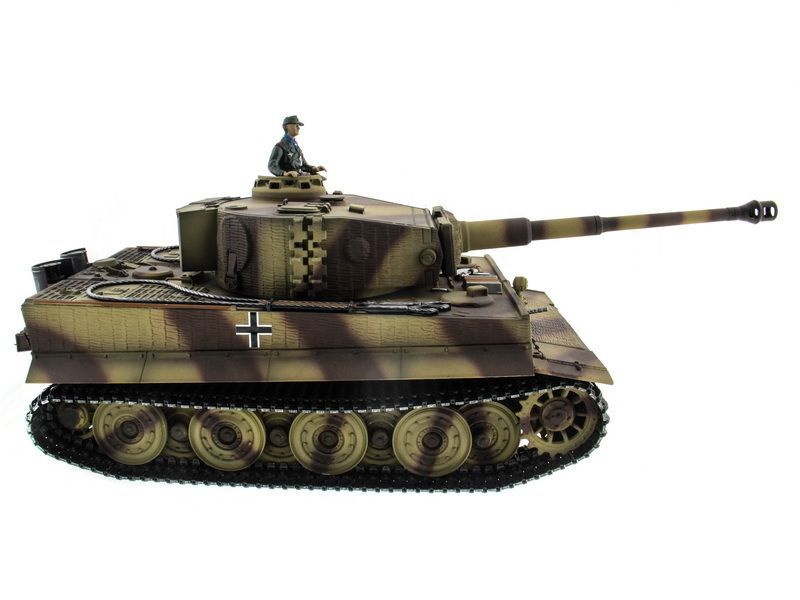 Радиоуправляемый танк Taigen 1/16 Tiger 1 (Германия, поздняя версия) HC, 2.4G RTR