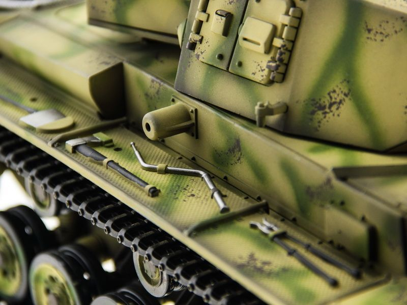 Р/У танк Taigen 1/16 Panzerkampfwagen III (Германия) HC (для ИК танкового боя) 2.4G RTR