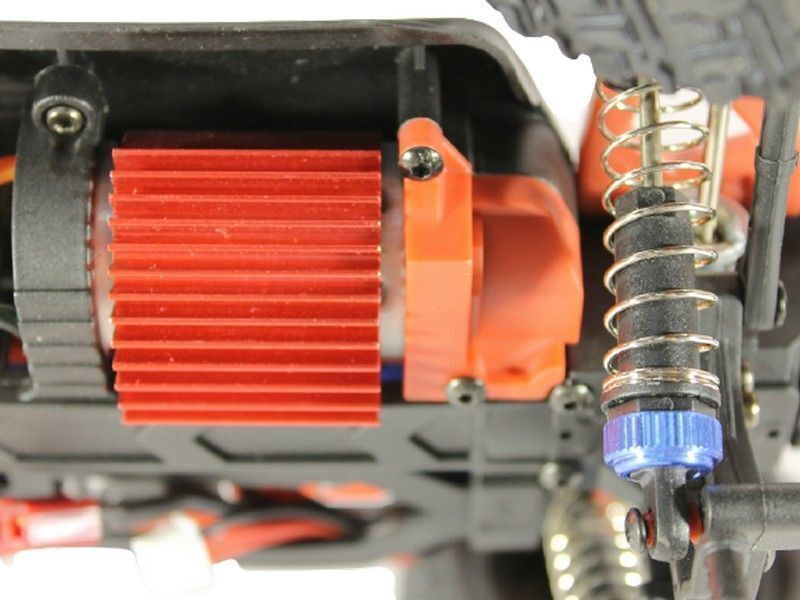 Радиоуправляемый монстр Remo Hobby SMAX UPGRADE V2.0 (красный) 4WD 2.4G 1/16 RTR