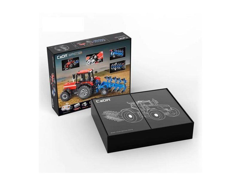 Радиоуправляемый конструктор CaDA MASTER сельскохозяйственный трактор 1/17 (1675 деталей)