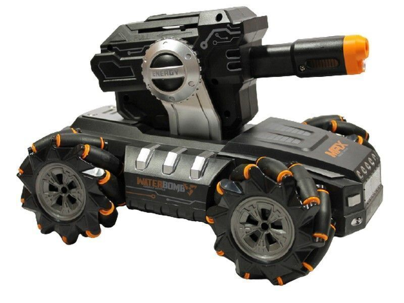 Р/У танк Mech Chariot RQ2085 стрельба водяными шарами, дрифтовые колеса, звук, управление от руки