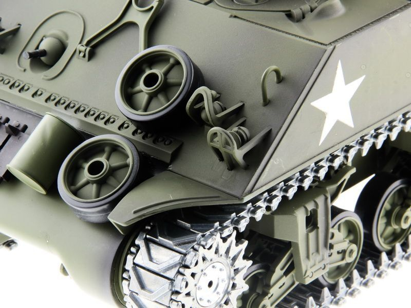 Р/У танк Heng Long 1/16 M4A3 Sherman 2.4G RTR PRO