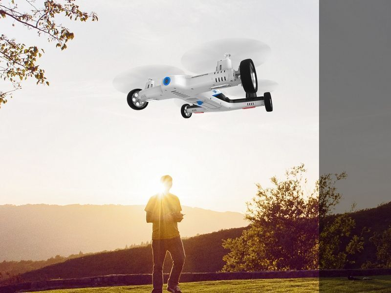 Р/У квадрокоптер Syma X19W Летающая машина с FPV трансляцией Wi-Fi 6-AXIS 2.4G RTF