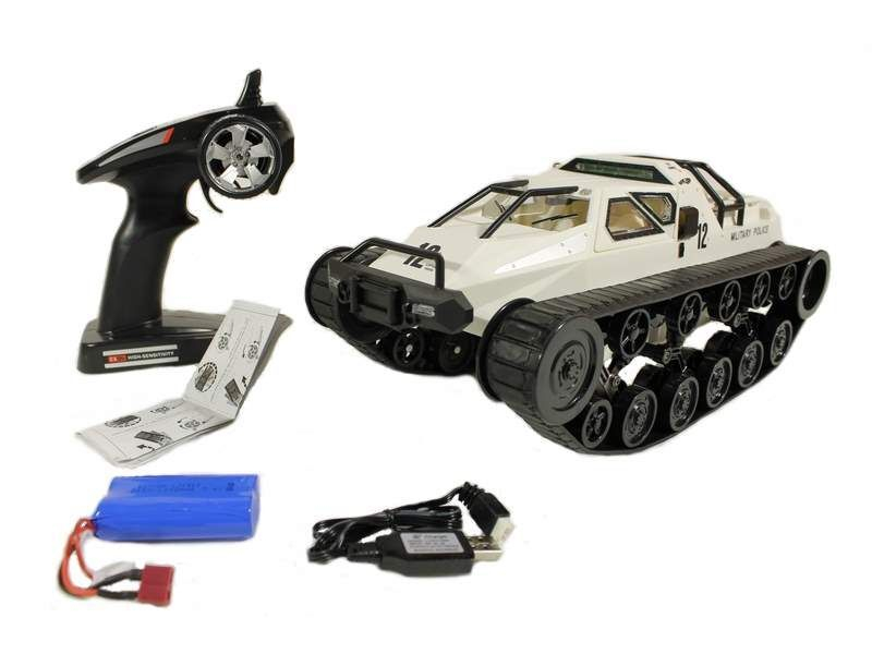 Радиоуправляемый вездеход Military Police (белый) 2.4G 1/12 RTR