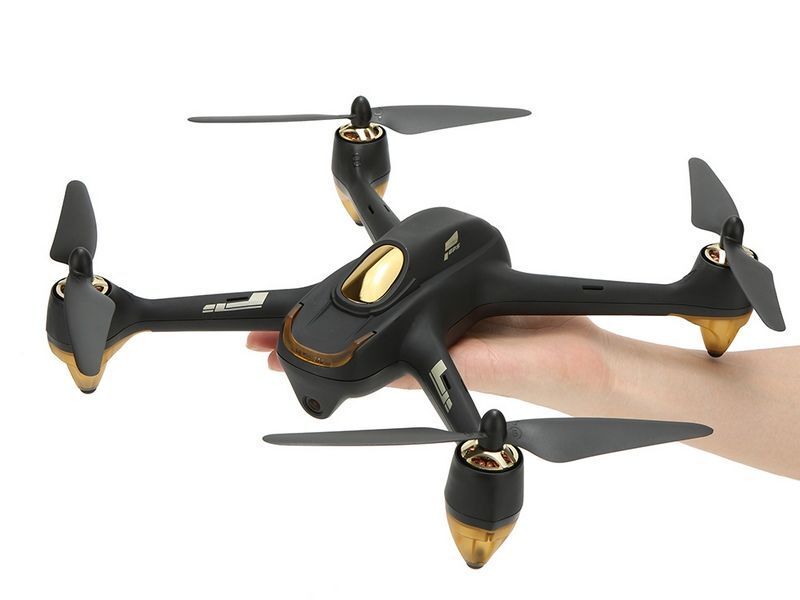Р/У квадрокоптер Hubsan X4 GPS, FHD+FPV, автовозврат, удержание, следуй за мной, 2.4G (черный)