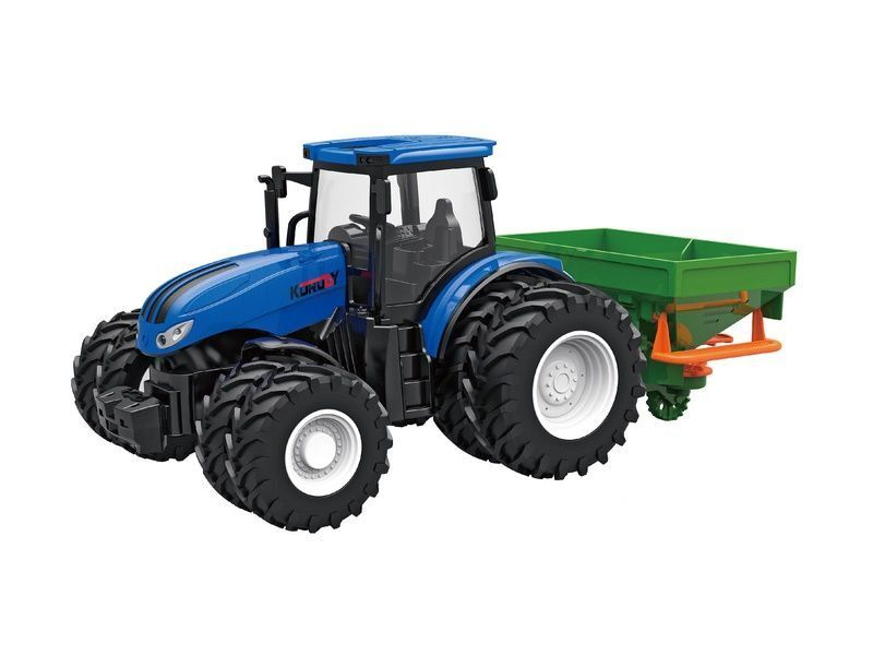 Р/У фермерский трактор Korody с поливалкой, мет. кузов, двойные колеса 1/24 2.4G 6CH RTR