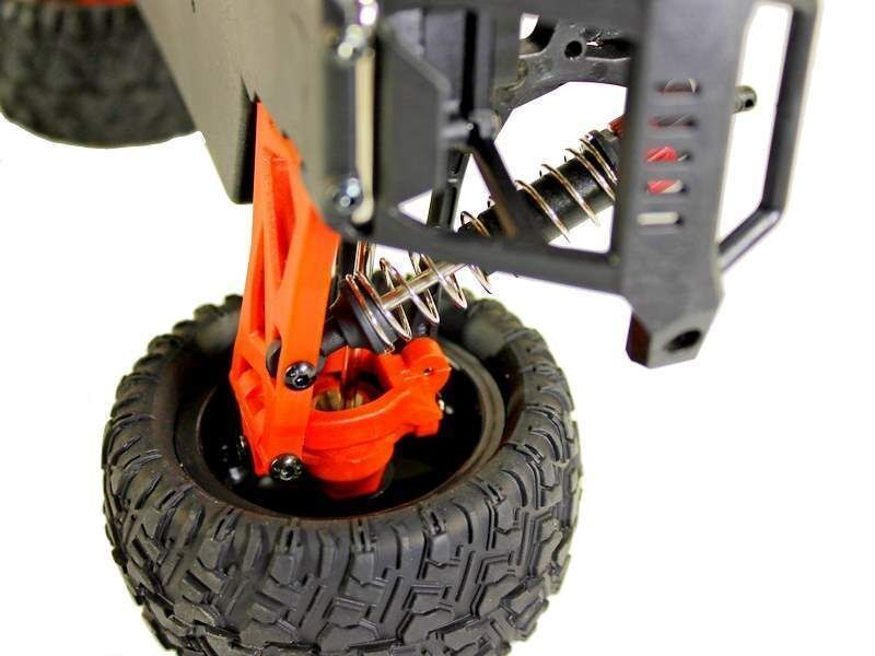 Радиоуправляемый монстр Remo Hobby SMAX Brushless UPGRADE (синий) 4WD 2.4G 1/16 RTR