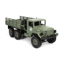 Радиоуправляемая машина WPL военный грузовик (зеленый) 6WD 2.4G 1/16 KIT