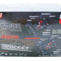Радиоуправляемый шорт-корс Remo Hobby Rocket Brushless (красный) 4WD 2.4G 1/16 RTR