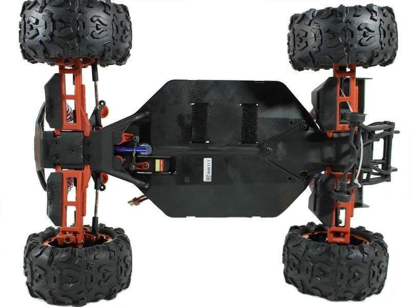 Радиоуправляемая трагги Remo Hobby EVO-R Brushless UPGRADE (красная) 4WD 2.4G 1/8 RTR