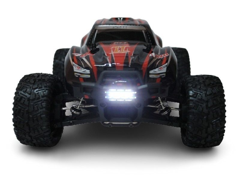 Радиоуправляемый монстр Remo Hobby SMAX V2.0 (красный) 4WD 2.4G 1/16 RTR