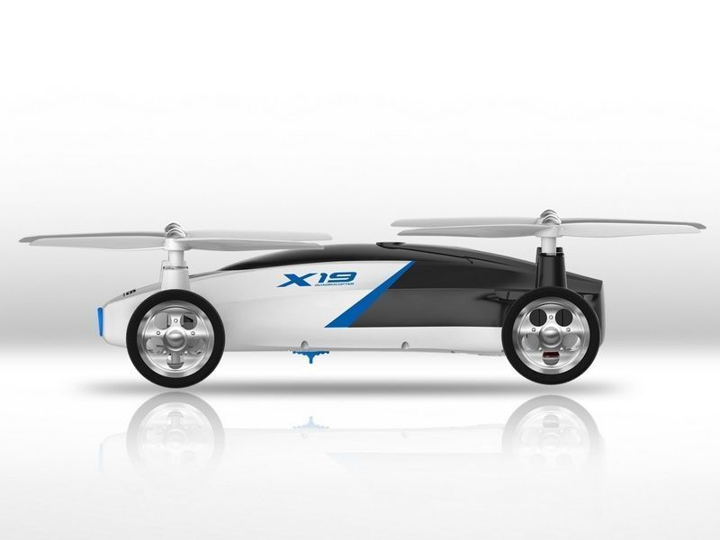 Р/У квадрокоптер Syma X19W Летающая машина с FPV трансляцией Wi-Fi 6-AXIS 2.4G RTF