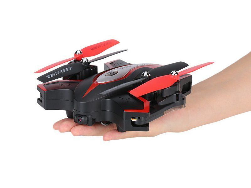Р/У квадрокоптер Syma X56W Folding Wizard с FPV трансляцией Wi-Fi, барометр, 2.4G RTF