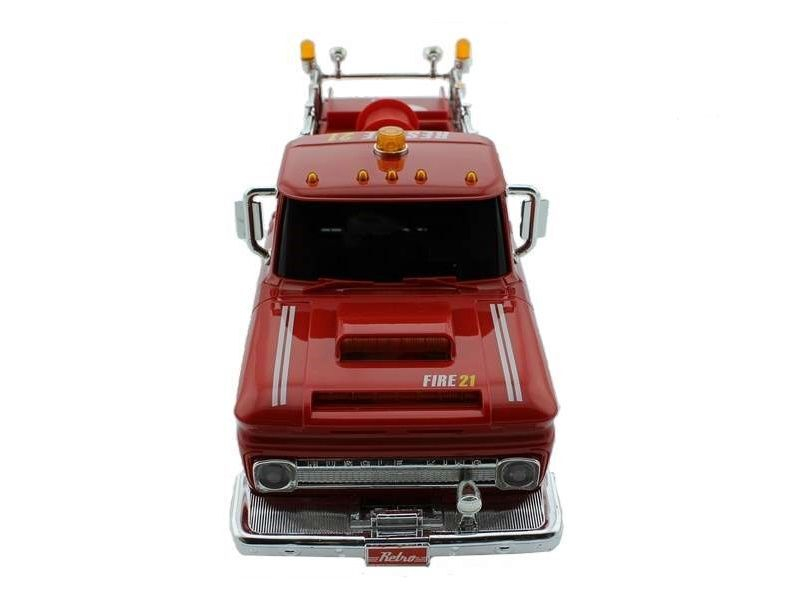 Р/У пожарная машина из серии "Muscle Сar" с тюнингом 1/16 + свет + звук