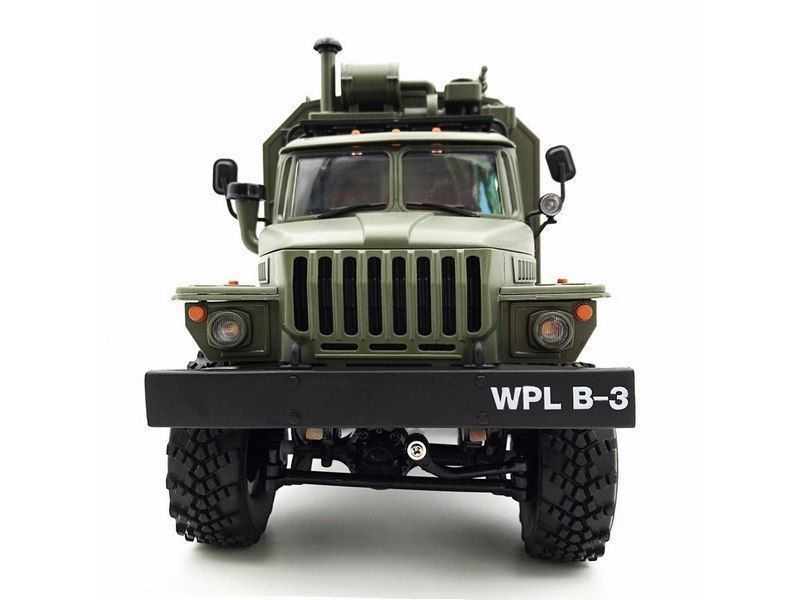 Радиоуправляемая машина WPL УРАЛ (зеленый) 6WD 2.4G 1/16 RTR