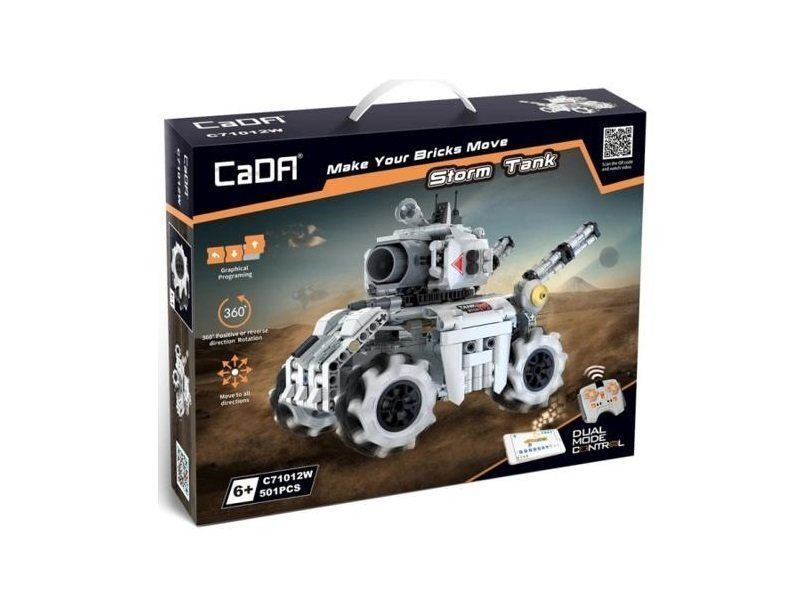 Радиоуправляемый конструктор CaDA Storm Tank (501 деталь)
