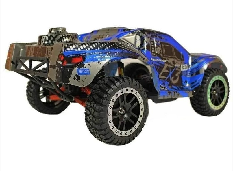 Радиоуправляемый шорт-корс Remo Hobby EX3 UPGRADE (синий) 4WD 2.4G 1/10 RTR