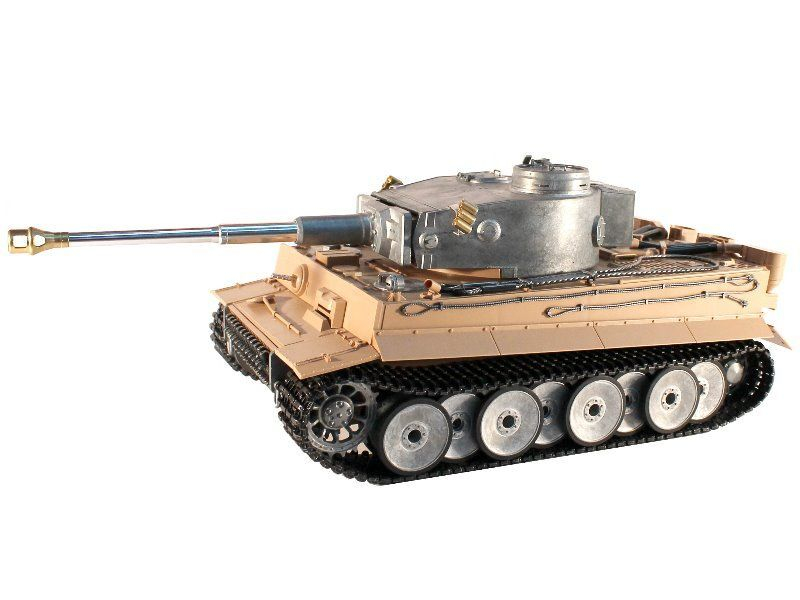 P/У танк Taigen 1/16 Tiger 1 (Германия, ранняя версия) HC 2.4G RTR серый