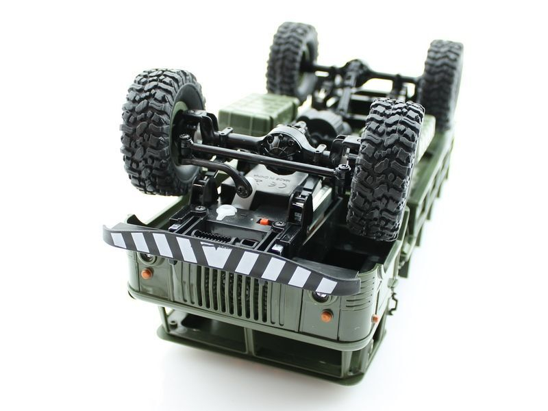 Р/У машина WPL ГАЗ-66 грузовая (зеленая) 1/16+акб 2.4G RTR