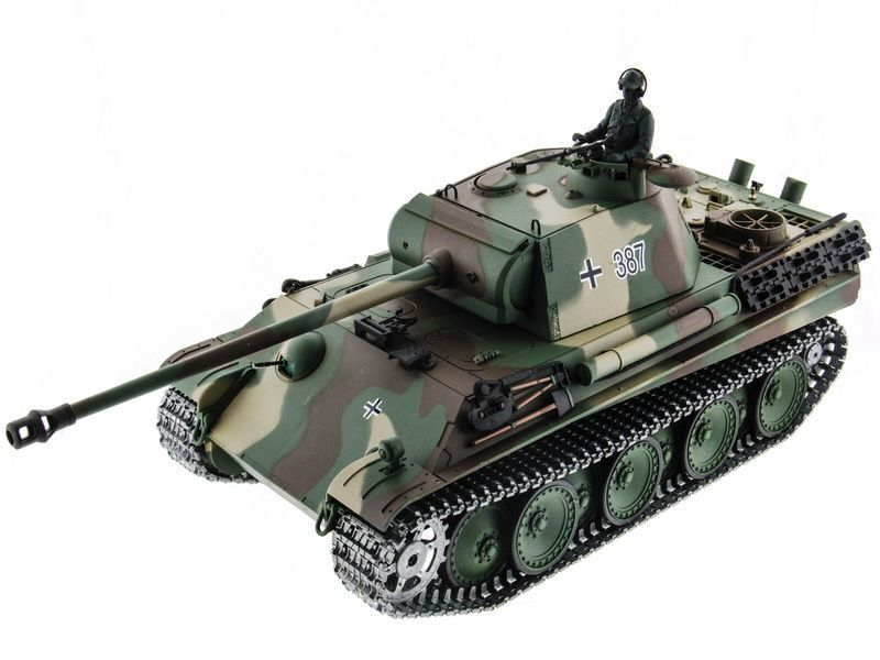 Р/У танк Heng Long 1/16 Panther Пантера type G (Германия), 2.4G RTR PRO
