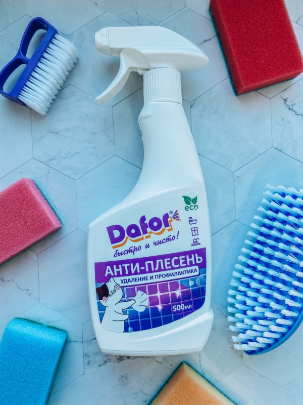Дафор АНТИПЛЕСЕНЬ / профессиональное чистящее средство для уничтожения и защиты от плесени и грибка / 500 мл