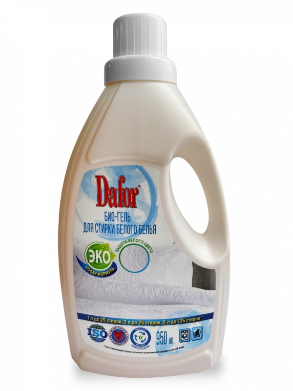Dafor® био - гель для стирки белого белья 950мл