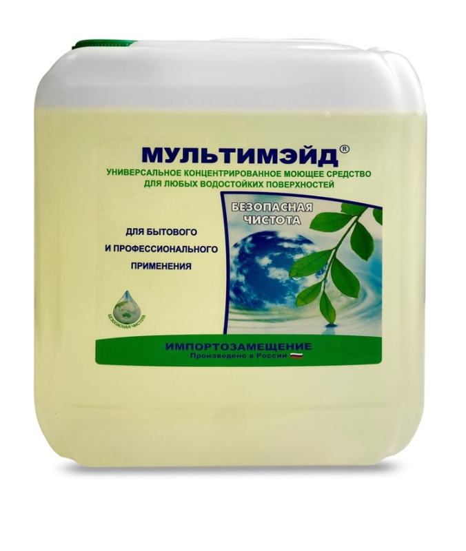 Мультимэйд Универсальное моющее чистящее средство для уборки эко 5л