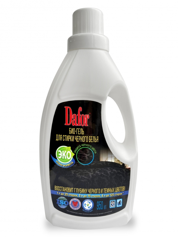 Dafor® био - гель для стирки черного белья 950мл