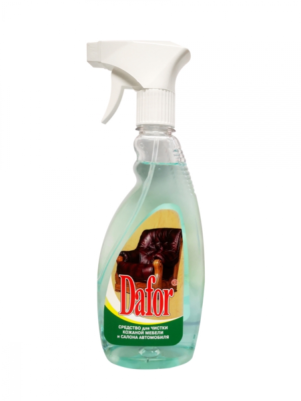 Чистящее средство для кожаной мебели и салона автомобиля Dafor / 500 мл