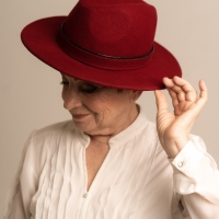 Стильная женская фетровая шляпа на весенний осенний сезон