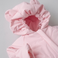 Детский демисезонный комбинезон Топтыжка розовая пудра 56-62