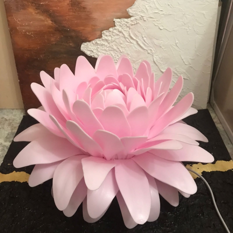 Цветок - Светильник "Лотос розовый"