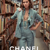 Лицом новой рекламной кампании Chanel стала швейцарская модель с русскими корнями